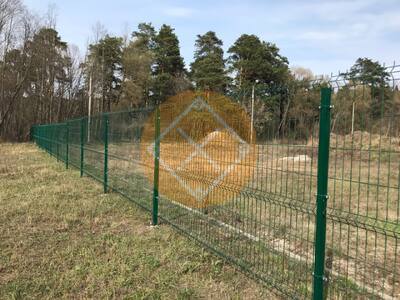 Забор из 3D сетки для участка