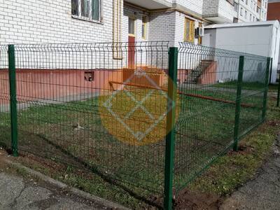Небольшой забор из 3D сетки
